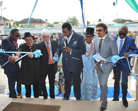 Plantgeria stakeholders at the facility commissioning